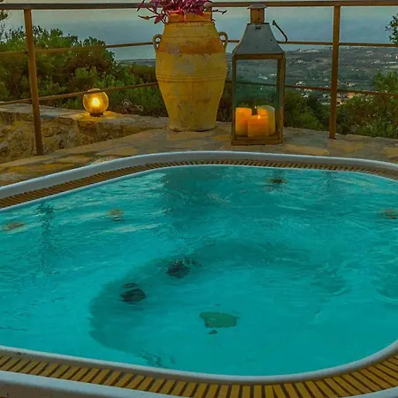 House With 2 In Rethymno, With Wonderful Sea View, Private Pool, *