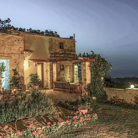 Appartement House With 2 In Rethymno, With Wonderful Sea View, Private Pool, *